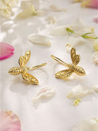 Brass beauty bee dangler, jewellery accessory