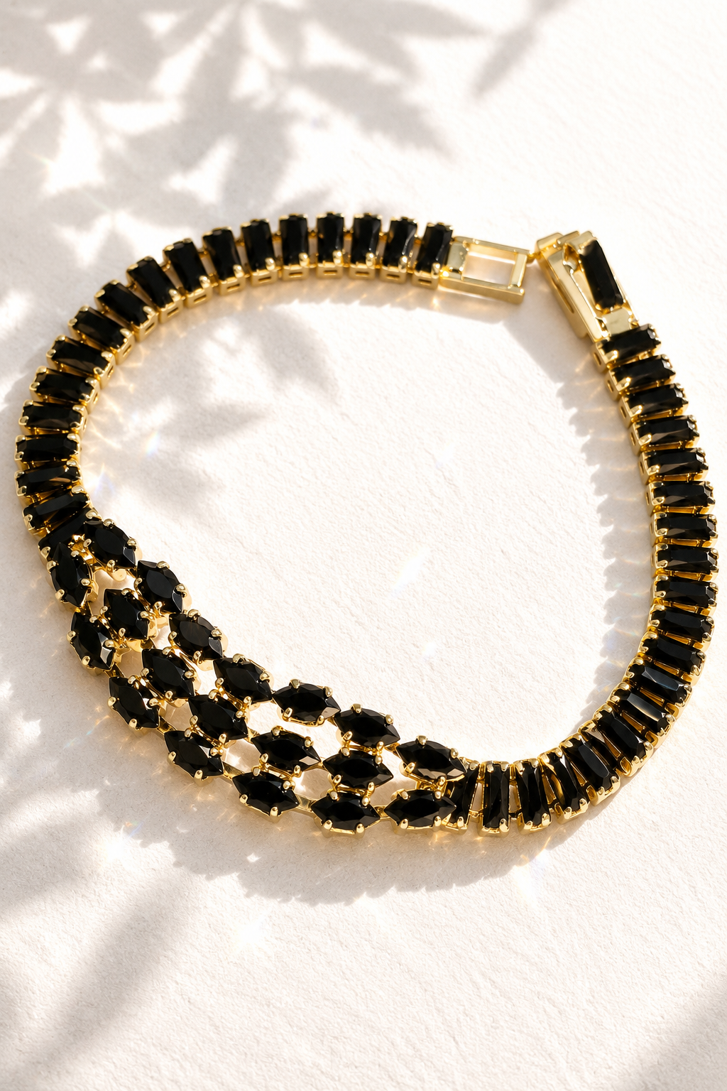 Black Shimmer Bracelet