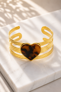 Brown Heart Handcuff