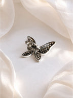 Anti-tarnish butterfly earcuff earrings, jewellery accessory