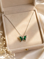 Anti-tarnish stainless steel butterfly in a butterfly pendant, jewellery accessory