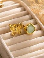 Butterfly with a Pond Ring