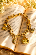 Beachy Charm Bracelet (Tortoise)
