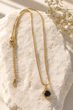 Crossover Twist Chain Pendant
