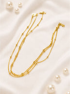 Anti-tarnish stainless steel elephant beads waist chain, jewellery accessory