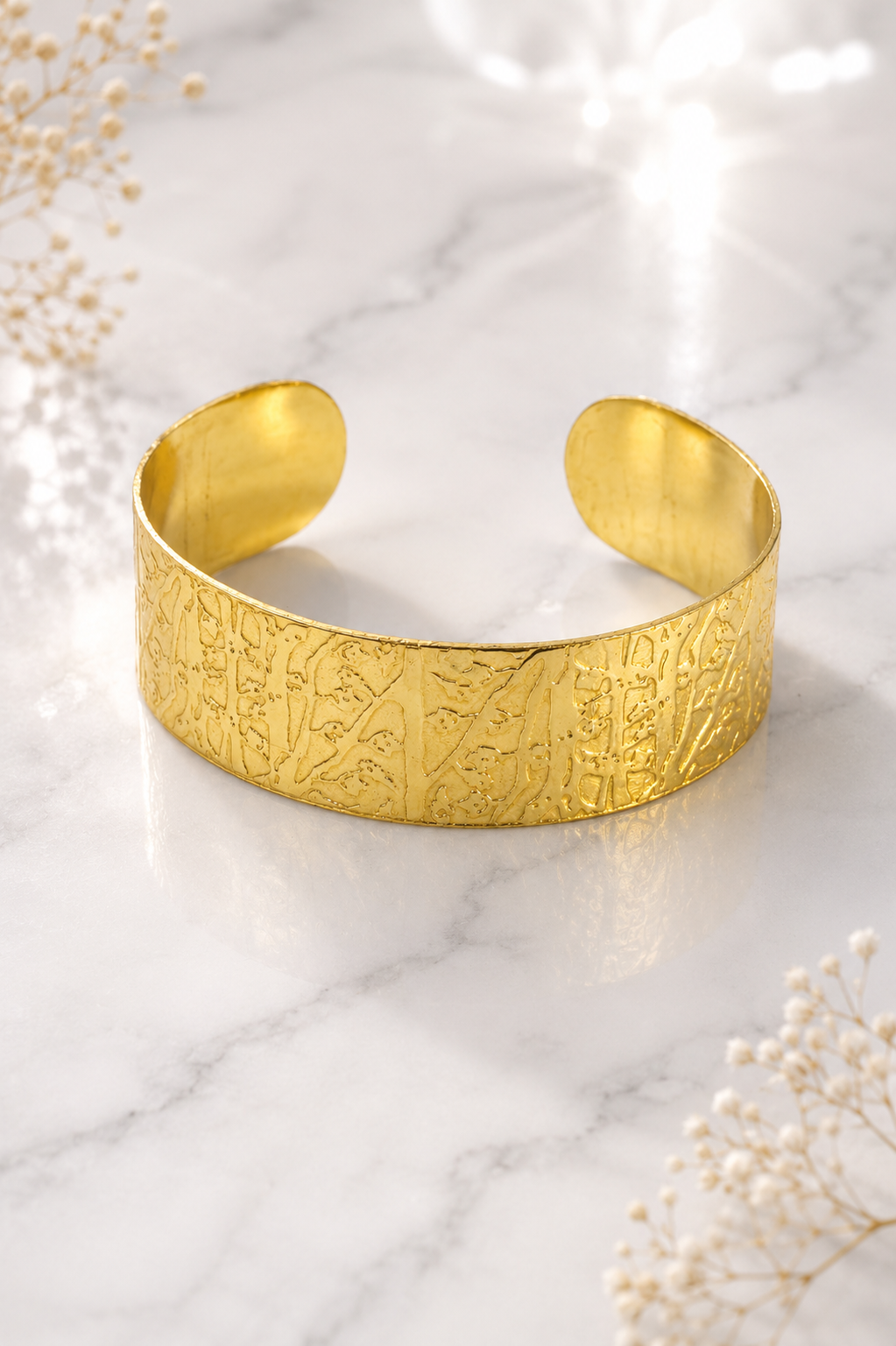 Flower Motifs Handcuff