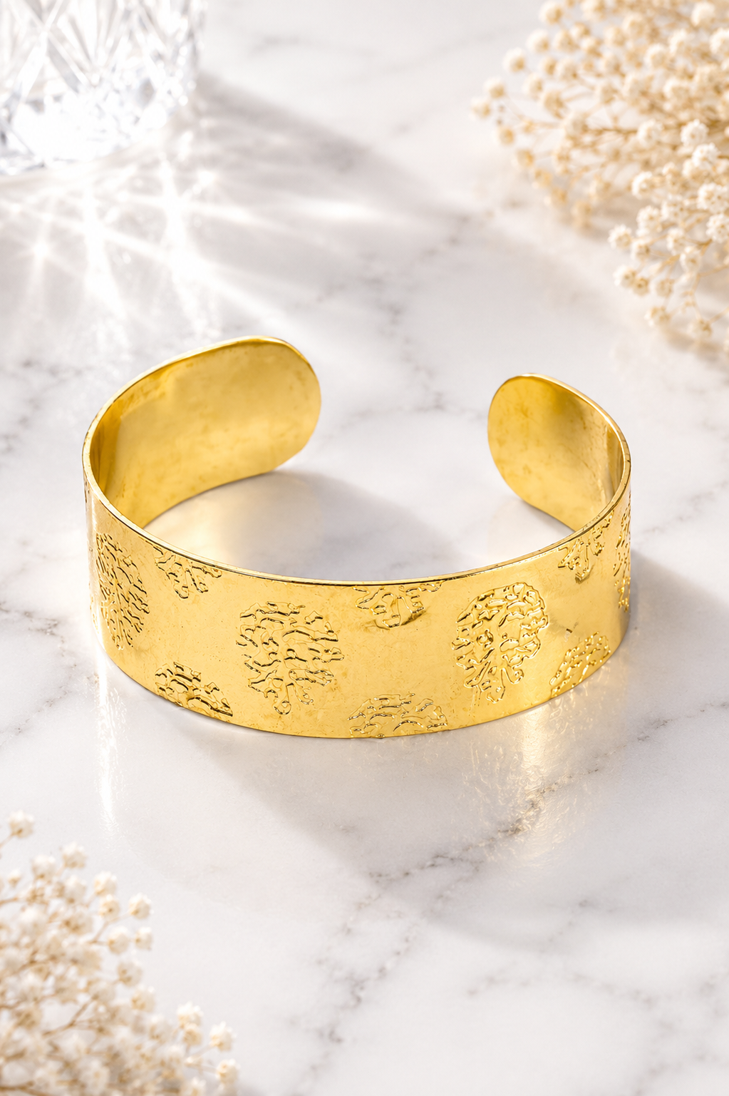Flower Motifs Handcuff