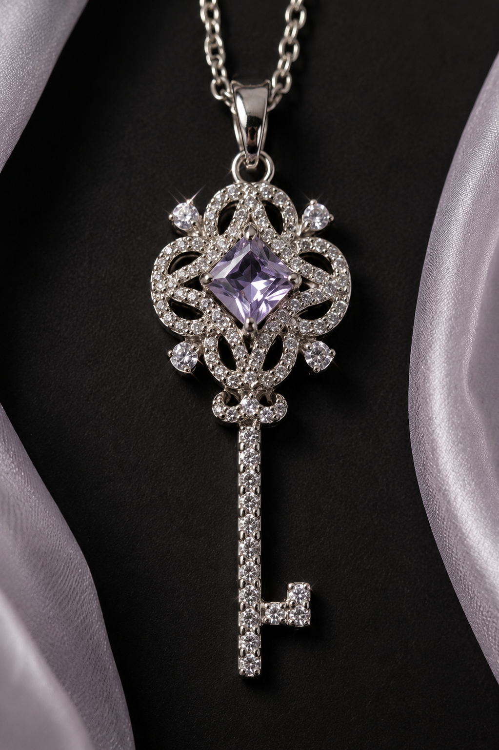 Floral Key Diamonds