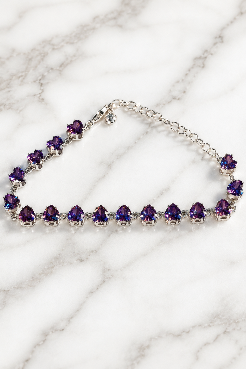 Little Hearts Tennis Bracelet