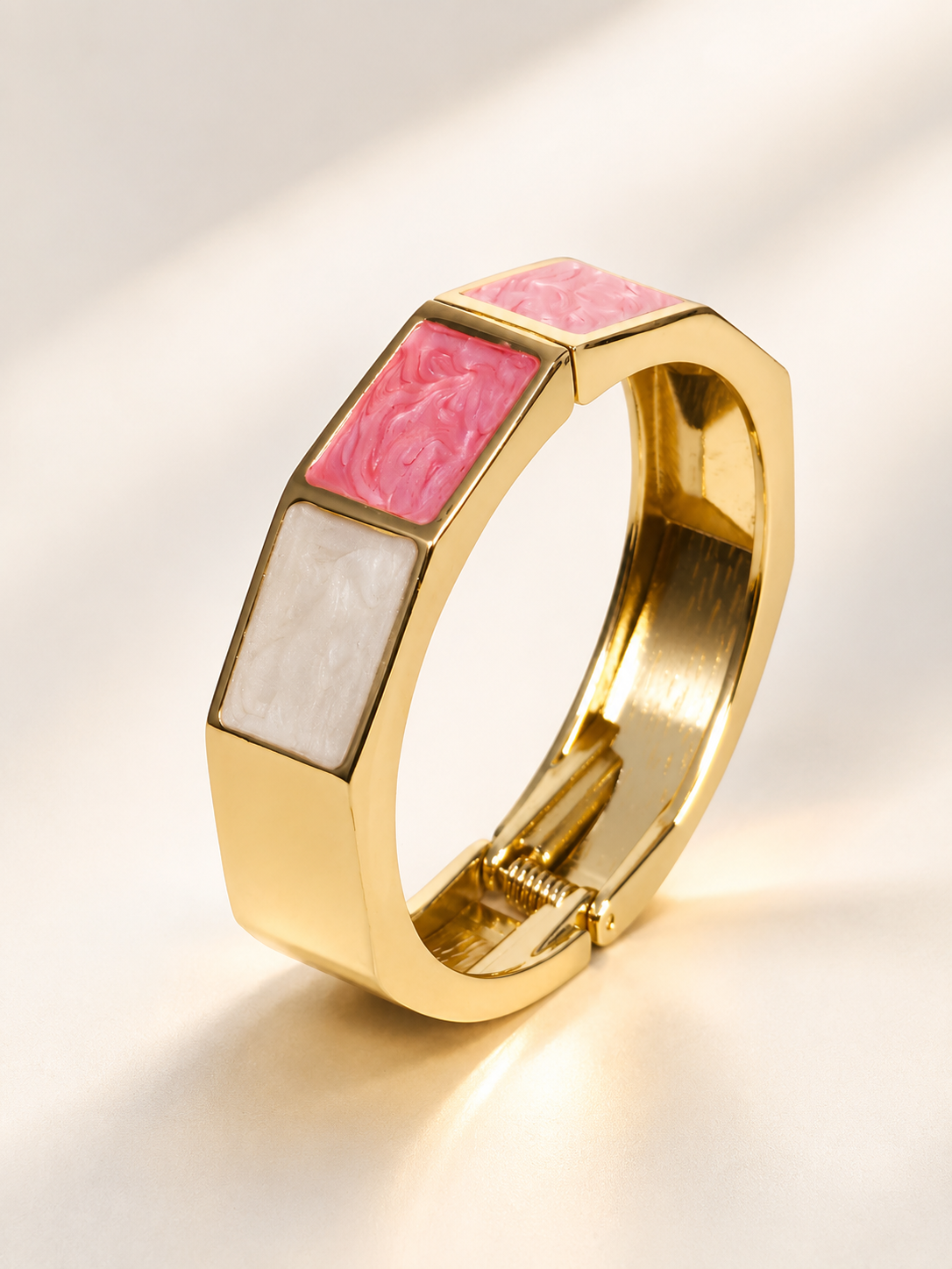 Pink Squares Handcuff