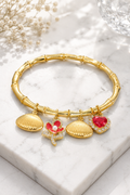 Rose Heart Charm