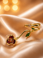 Rose Petal Ear Cuff