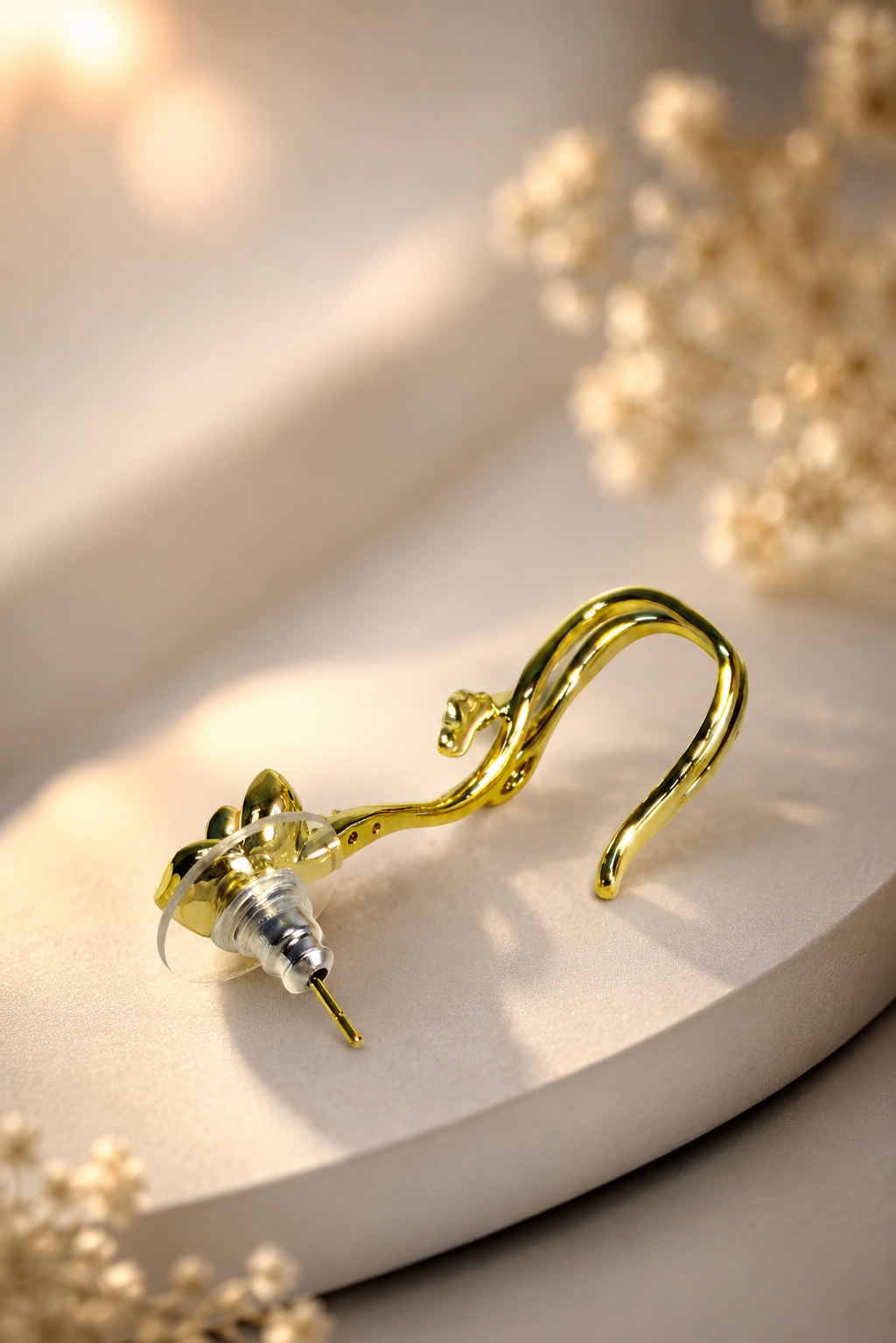 Rose Petal Ear Cuff