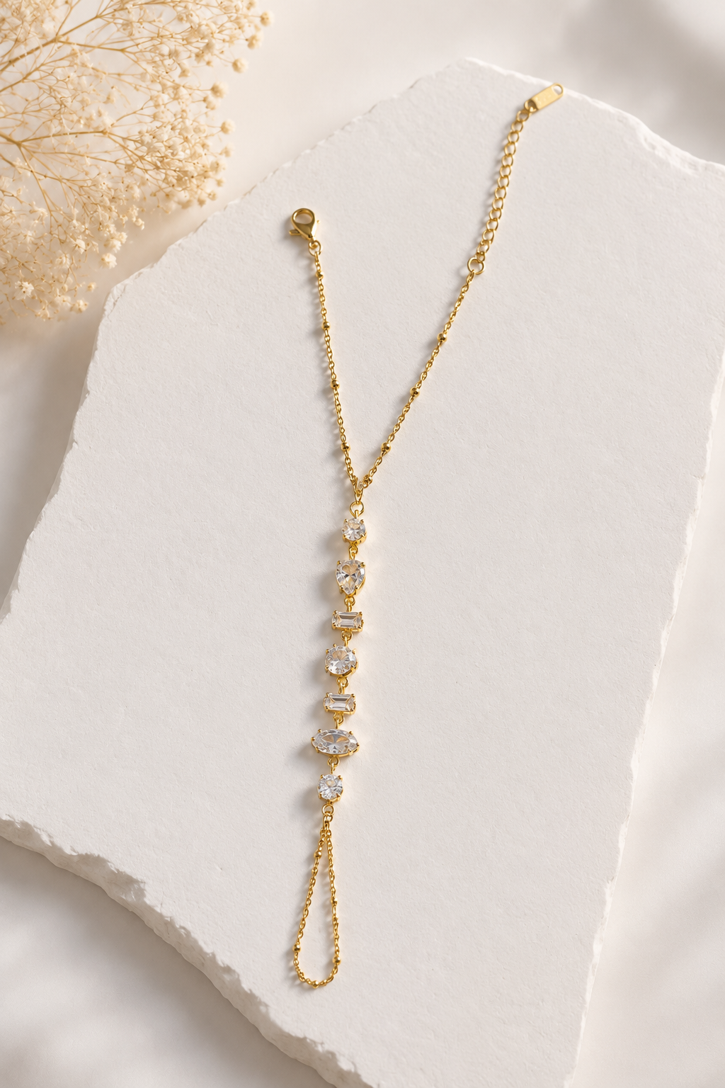 Star Studded Hand chain