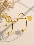 Brass victorian queen handcuff, jewellery accessory