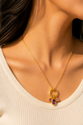 Violet Charms Pendant