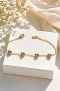 White Hearts Bracelet