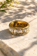 Broad Crystal Band