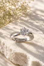 Diamond with Criss Cross