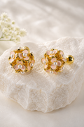 Floral Ball Studs