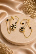 Flower Chain Ear Cuffs