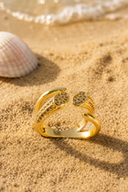 Gold Plated Wrapped Ring