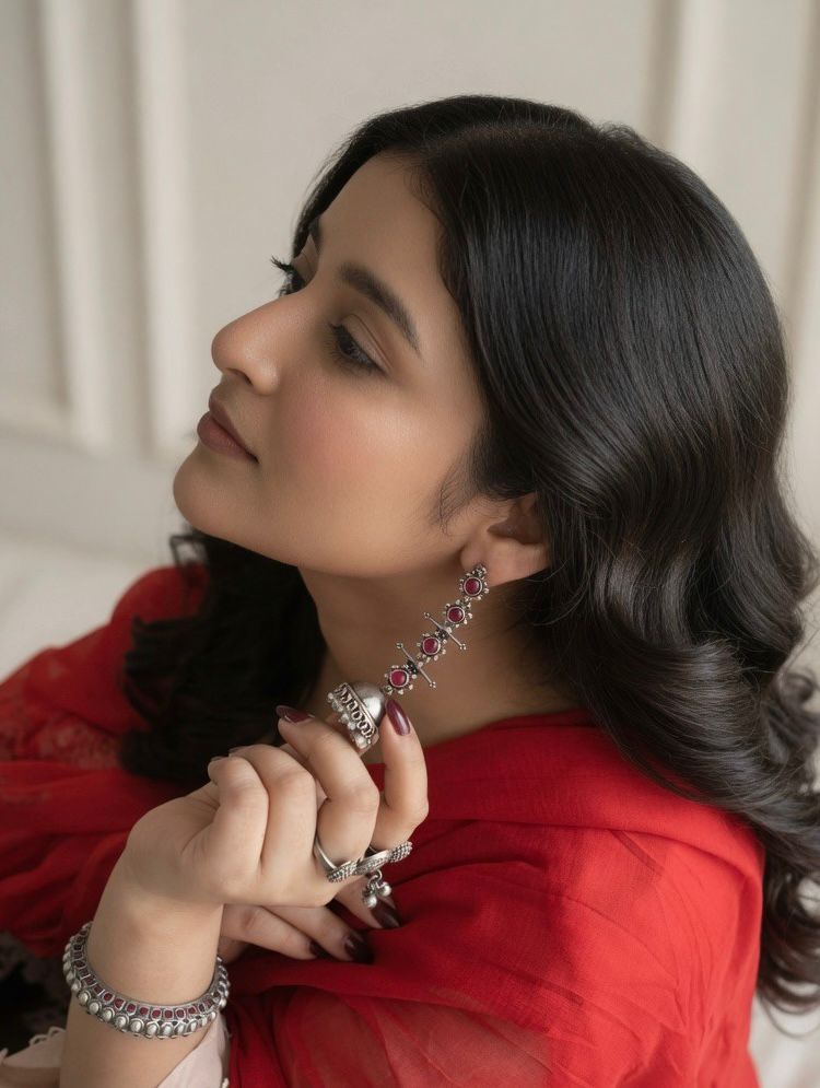 Long Flower Jhumki