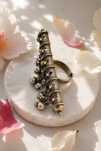 Long Oxidised Bells Ring