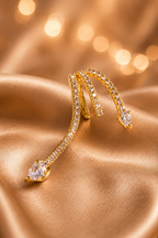 Long Snake Ear Cuff