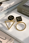 Miu Miu Triangle Circle