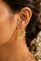 Pearl Long Hoops
