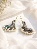 Pearl Studded Peacock