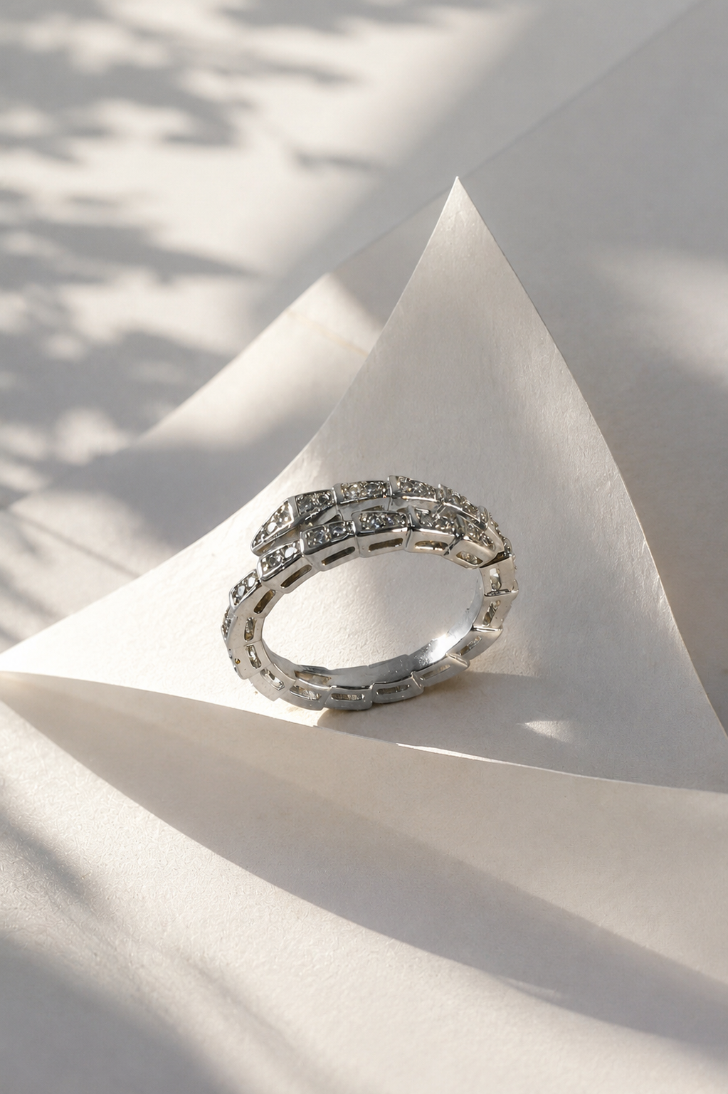 Snake Shape AD Ring
