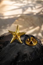 Star Shaped Press Brooch