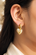 YSL Heart Studs